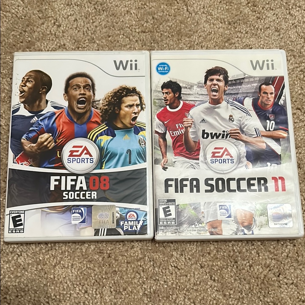 FIFA 08 & FIFA Soccer 11 for Wii